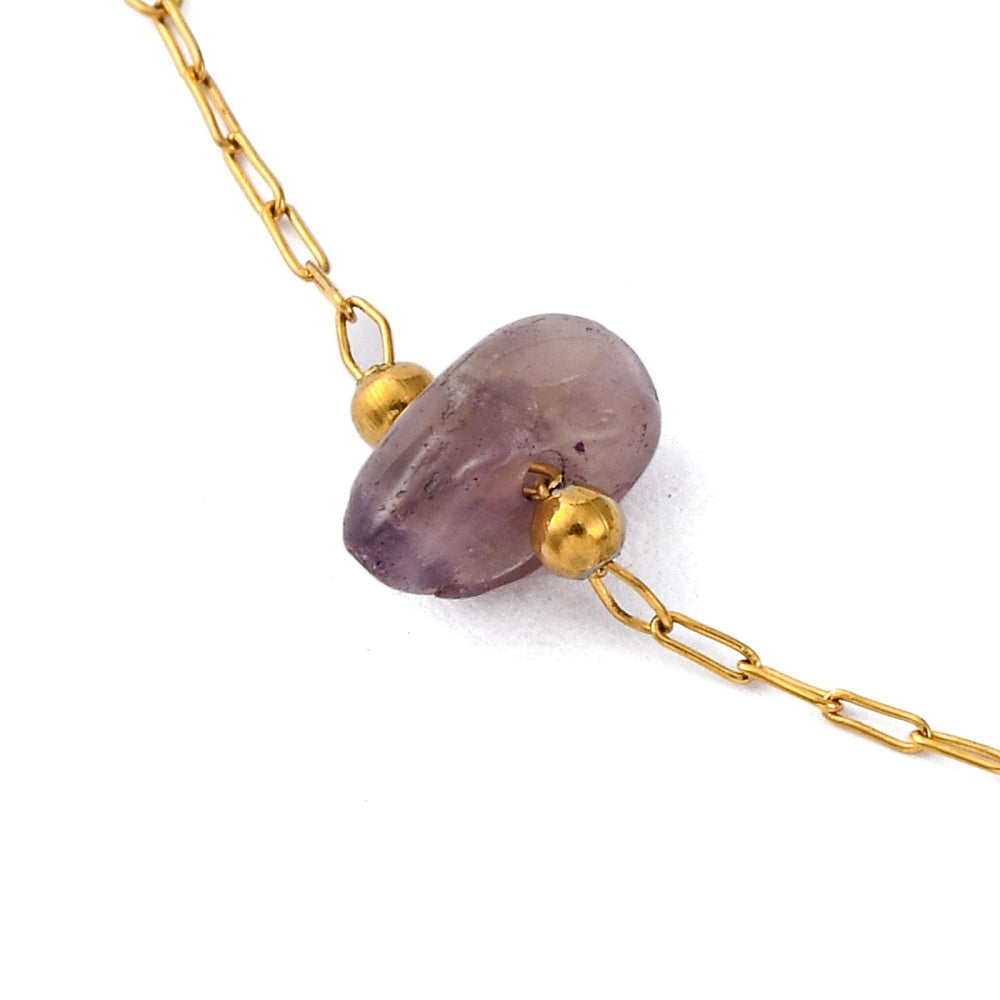 Amatista pulsera