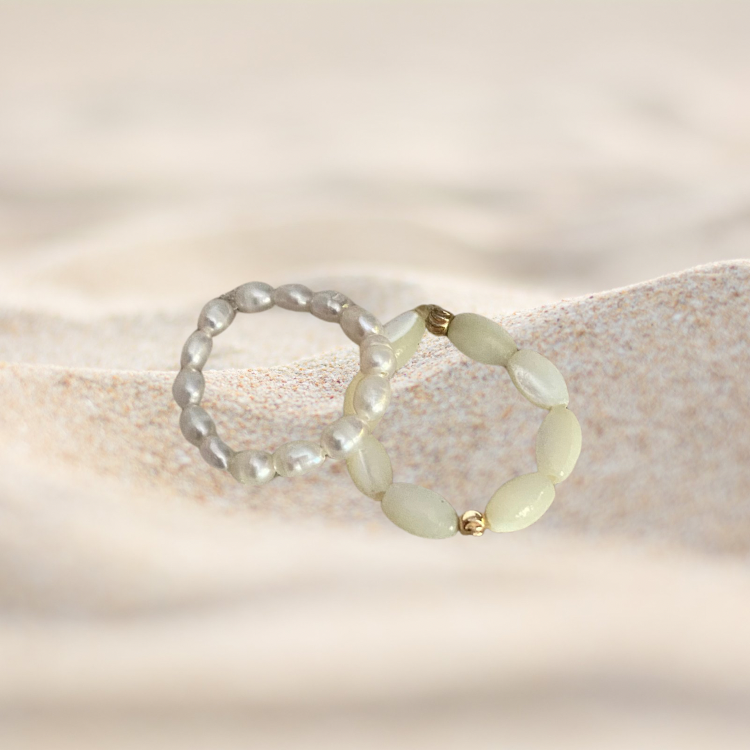 Anillos perlas